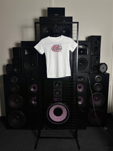 Load image into Gallery viewer, Club Never, Moon Baby Tee in White
